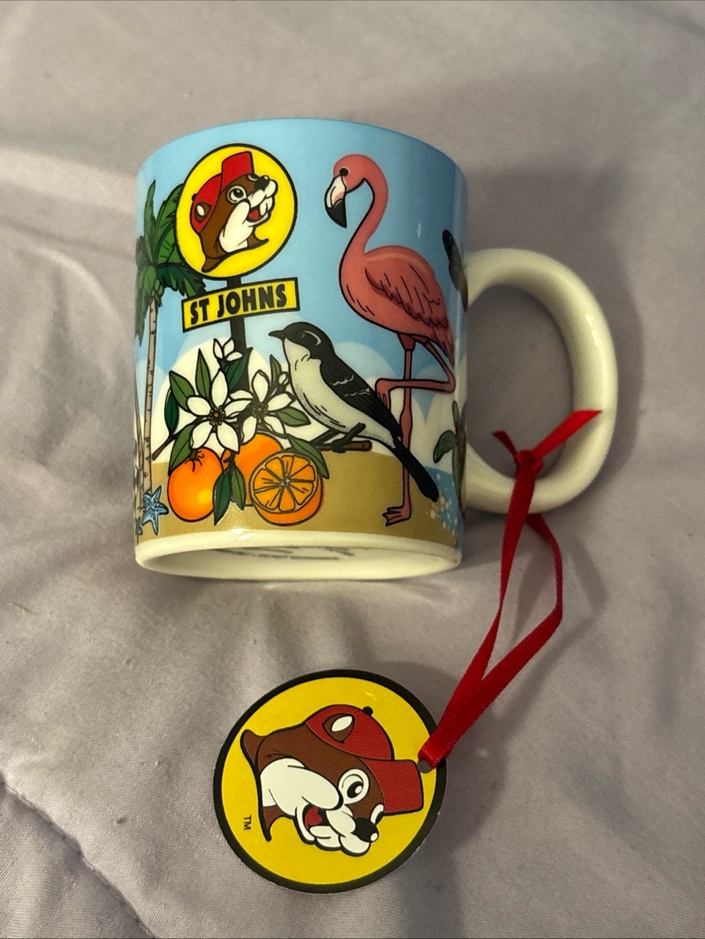 Buc-ees Mini coffee Mug St Johns(st augustine store) FL